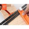 Sliding T-Bevel Gauges Measuring Level Tool T-bevel Ruler