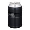 Soporte para latas frías de la serie Outdoor de Thermos para latas de 350 ml, tipo 2 en 1, negro mate ROD-0021 MTBK