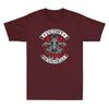 Herren- und Damen-T-Shirts Motorrad Sieg Oder Walhalla Nordisch Wikinger Horror Totenkopf Vintage
