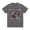 Rizz Em with The Tism Autism Racoon T Shirt Summer Casual Fashion Short Sleeve T Shirts Unisex Womens Cotton Oversized Tshirts
