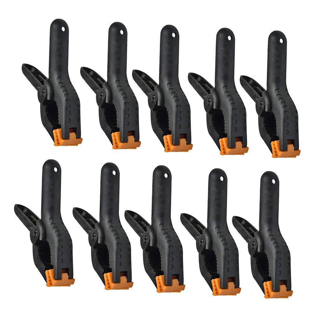 10Pcs 3 Inch Spring Clamps Powerful Forse Spring Clamps for Woodworking Photography