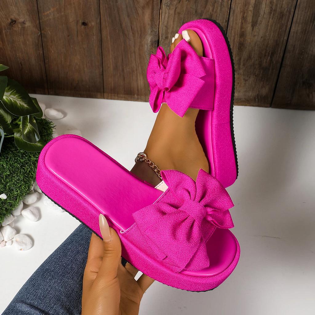 Fashion Women Slippers New Wedge Platform Sandals Casual Slippers Lightweight Fashion Beach Outdoor Flat Women Shoes Home Slides Women