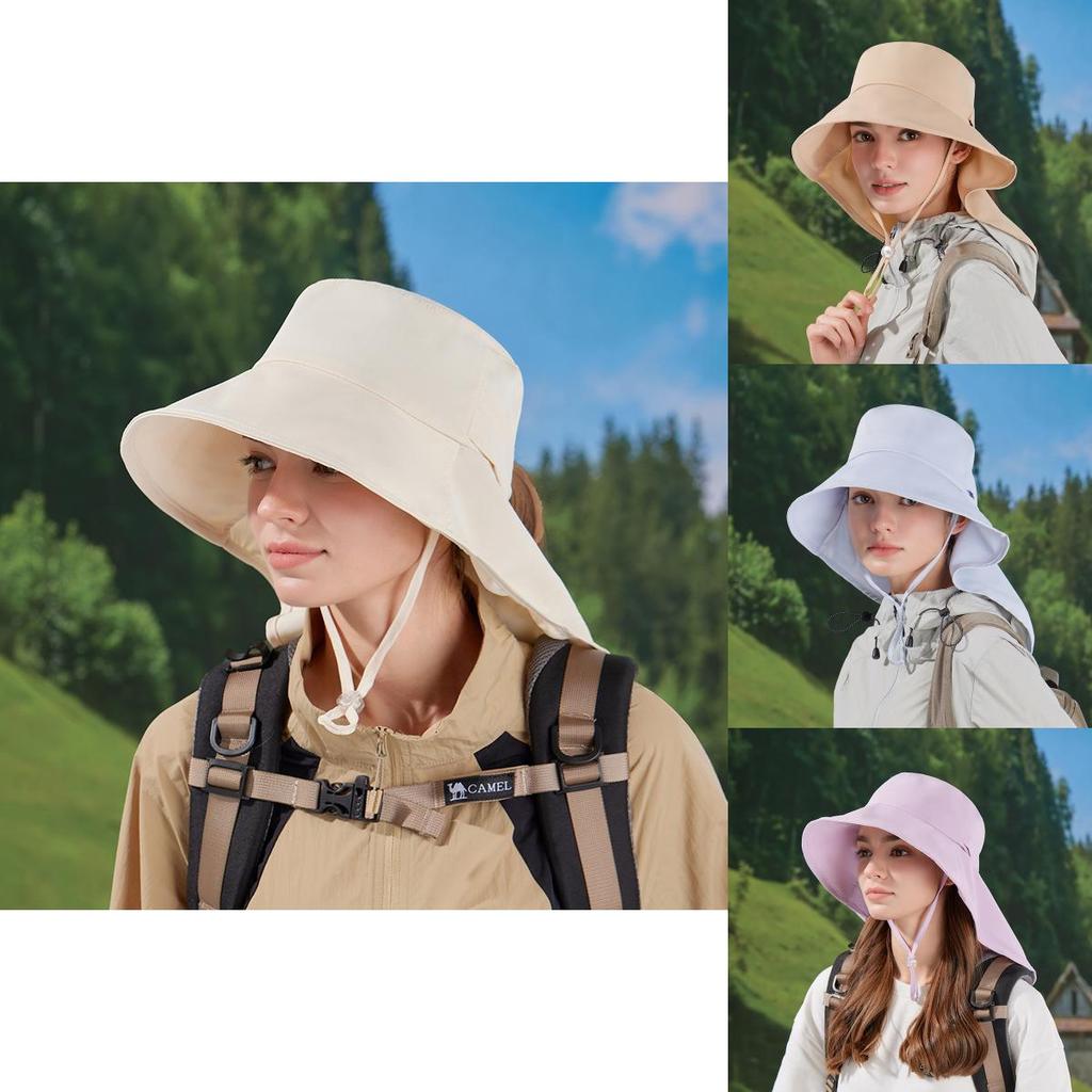 Summer Foldable Sun Hat With Wide Brim Sun Protection For Outdoor Activities