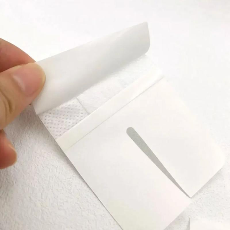 5/10/15Pcs 6*8Cm U Type Self Adhesive Wound Dressing Spunlace Dressing No Sterile Iv Cannula Fixed Dressing Non Woven Film