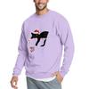 Christmas Print Loose Fit Round Neck Sweatshirt For Men