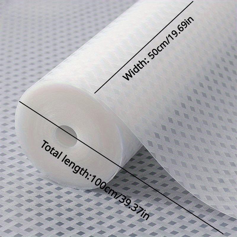 1 Roll Shelf Liner for Kitchen Cabinets,Refrigerator Liners,Waterproof&Oil-Proof Kitchen Cupboard Liner, Durable Plastic Drawer
