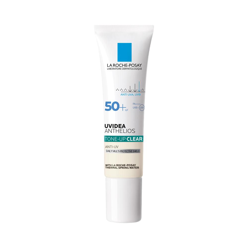 La Roche-Posay Uvidea Clear Tone-Up Sunscreen 30ml - Brightening Protection, Korean