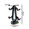 Controller Headset Stand Featuring Type C Charging Port and Adjustable LED Effects for Organized Gaming Setups