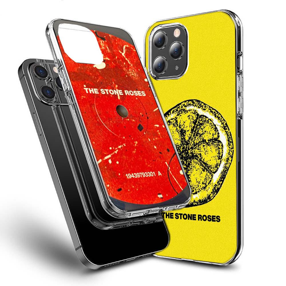 The Stone-R-Roses Phone Case For Iphone 16E 15 Pro 14 Plus 17E 16 17 Pro Max Air 11 12 13 Mini Shockproof Capa Cute Cover TPU