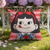 Cute Candy Brand F-FujiyaS Cushion Cover Home & Car Dual-Scene Pillow Cover: Reversible for Premium Comfort