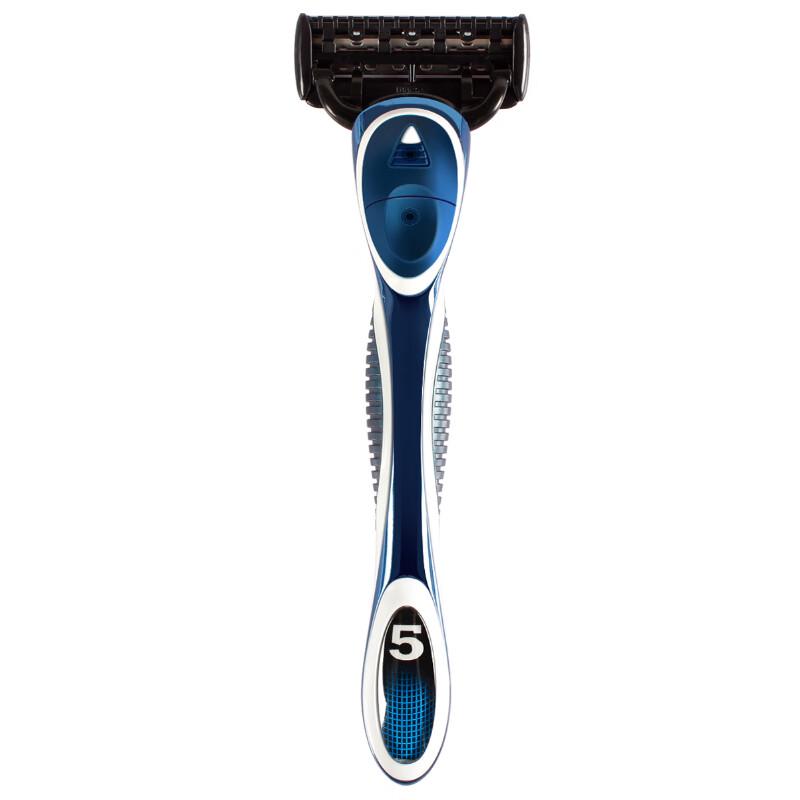 Apachi Men's 5-Blade Manual Razor Set