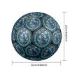 Cat Owl Mandala Round Football Size 5 Adult Ball Suitable for Training Matches and Outdoor Team.