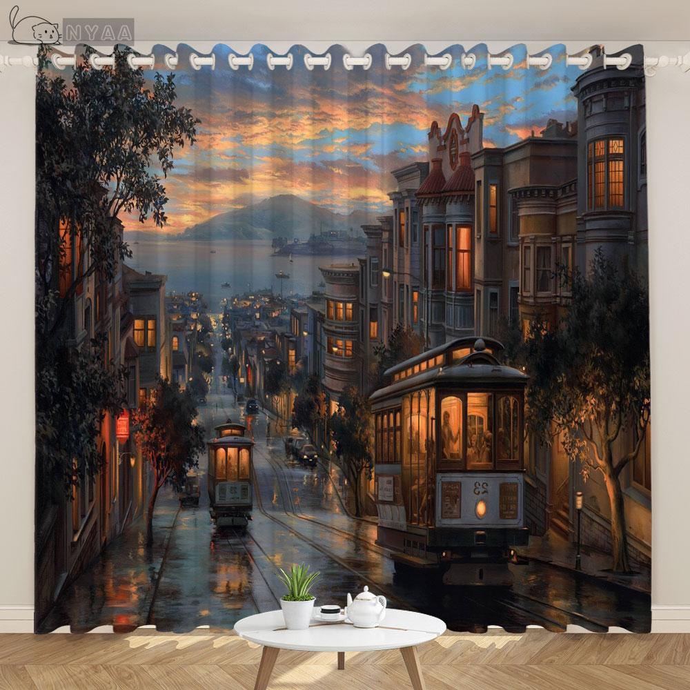 Závěsy do princeznovského hradu pro děti, dívčí závěsy do ložnice, okenní závěsy, kuchyňské závěsy, závěsy do pracovny, okenní závěsy do obývacího pokoje