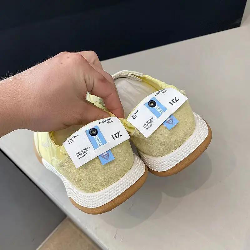 Fashion Candy Color Sneakers Low-top Suede Canvas Shoes for Men and Women Casual Street Sneaker Soft Lightweight Casual Shoe