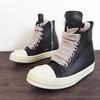 Herr Casual Skor Mode Herr Sneakers Snörskor för Man Streetwear Extra Långa Skosnören Svarta Enfärgade Sneakers