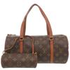 Used AUTHENTIC M51365 Monogram Papillon30 with pouchHand Bag Brown MonogramCanvas
