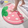 Soft Floor Mats Small Fresh Text Flowers Rugs Home Entrance Carpet Bedroom Toilet Bathroom Door Absorbent Non-Slip Foot Pad