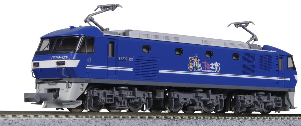 KATO Elektrická lokomotiva N Gauge EF210 řady 100 s jedním ramenem, nový lak, model železnice 3034-7