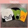 Halloween Pumpkin Skull Pattern Knitted Beanie Hat With Show Eye Design For Party And Streetwear