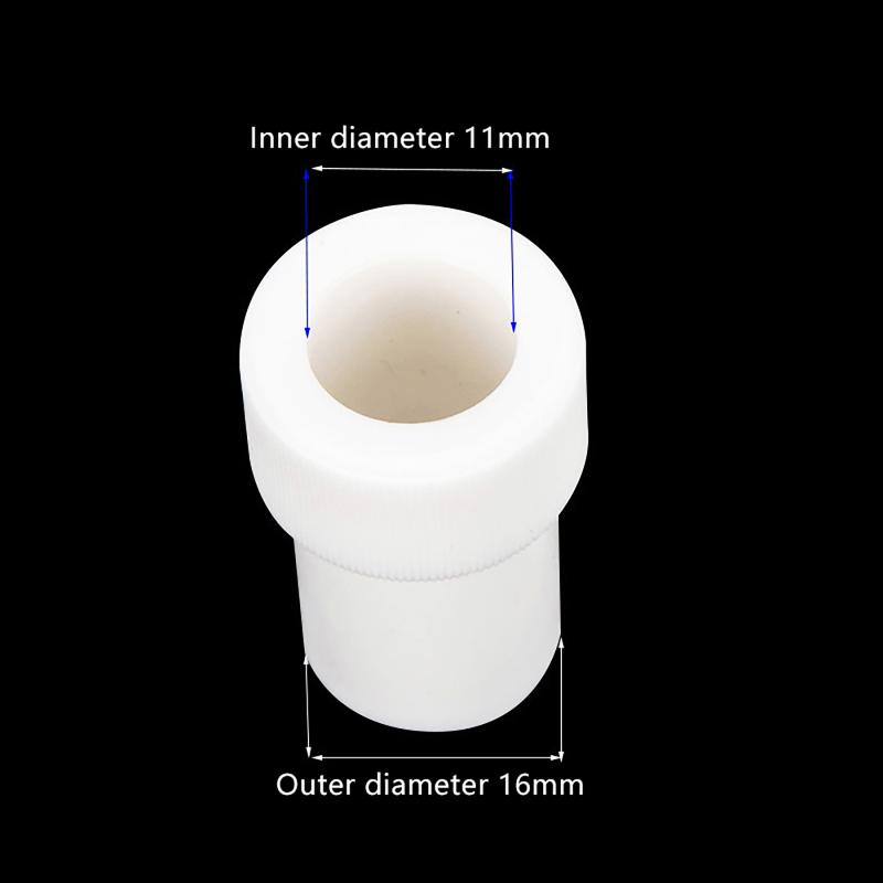 10Pcs Durable Plastic Dental Suction Tube Adapter Two Different Sizes Stable Connection For Dental Clinics Daily Use