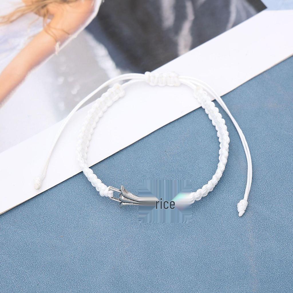 Handmade Adjustable Woven Rope Bracelet - Casual Unisex Fashion Jewelry