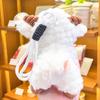 Soft Lamb Plush Keychain Cartoon Sheep Goat Bag Pendant Plush Stuffed Doll Keyring  Bag Charm