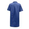 Women's Fashion Short Sleeve Pocket Color Casual Denim Dress
