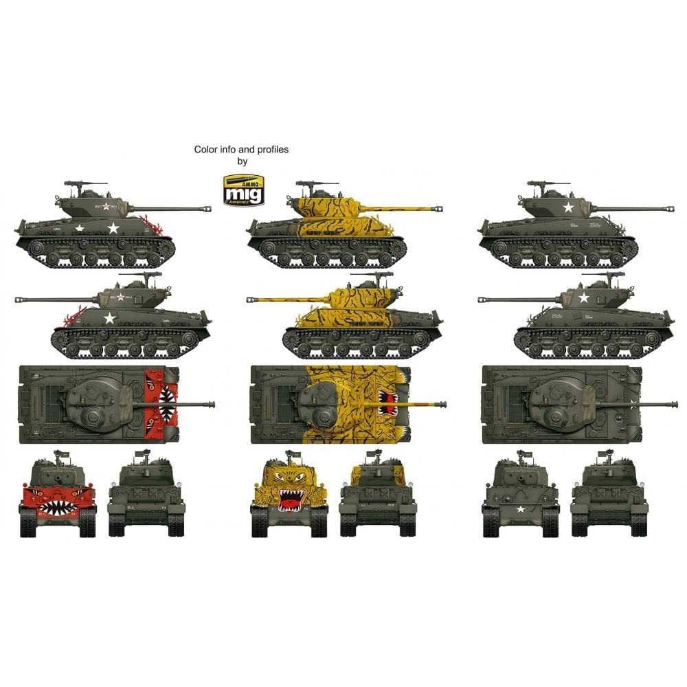 Ryefield Models Korean War Army M4A3 76W HVSS Sherman Medium Tank Plastic Model Kit RFM5049 1/35 U.S.