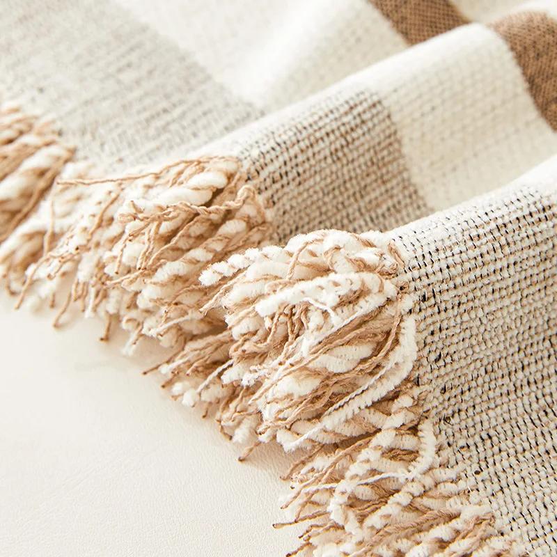 Nordic Style Cartoon Simple Chenille Sofa Cover Cloth Anti-cat-scratch Four Seasons Universal Sofa Towel Sofa Cover Sofa Cover