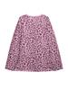 Autumn and Winter Fashion Style Pink Leopard Print Long-sleeved T-shirt Women's Fashion Slimming Bottoming Shirt Trendy Eye-catching Style