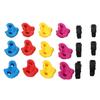 2Set Fitness Equipment Handle End Cover Aluminum Alloy End Cover 1 Inch Fitness Equipment End Cover