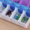 7 Day Weekly AM PM Pill Organizer Large Pill Box with 14 Compartments Twice Daily Medication Supplement Case