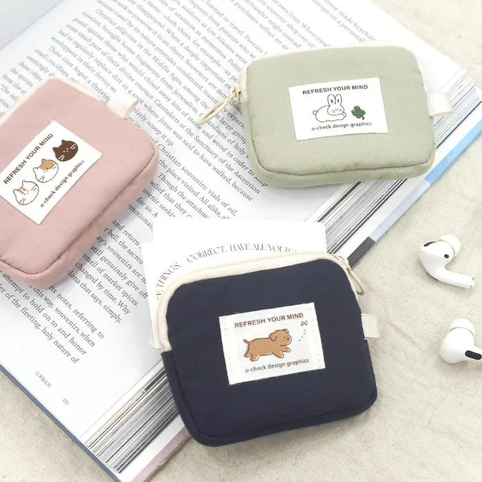 Ochek Soft Earphone Pouch AirPods Keyring Pouch Coin Purse