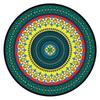 Mandala Runder Teppich Anti-Rutsch Badezimmermatten Zimmermatte Runder Teppich Schlafzimmerteppiche Wohnzimmerteppich Ethno-Stil Wohnkultur