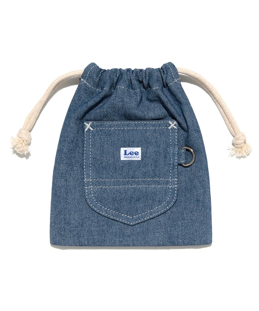 Lee String Pouch Indigo Medium