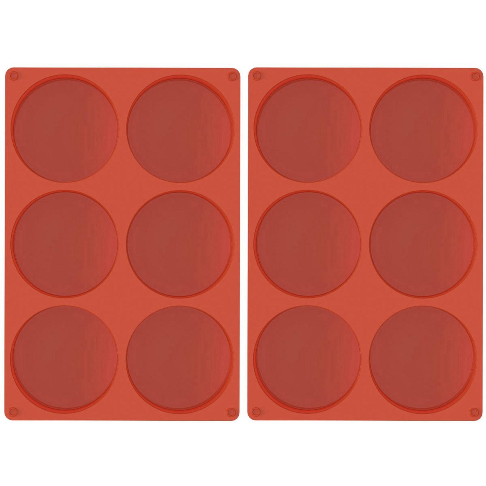 

Силиконовый шоколадный торт из 2 предметов, производственный набор из 6 предметов, кухонные принадлежности красный