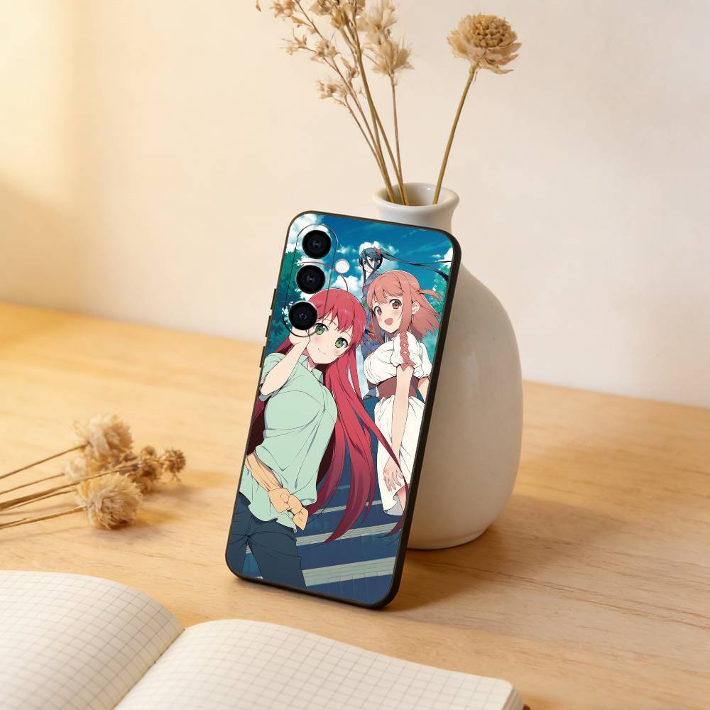 

The Devil is a Part-Timer_ Phone Case Black Silicone Soft For Samsung Galaxy A73,A72,A71,A70,A53,A52,A51 Samsung a71 5g