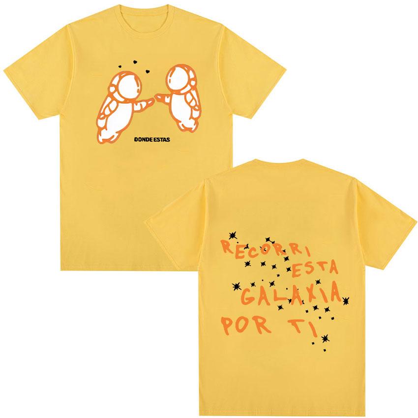 Singer Ivan Cornejo Mirada 2025 New Album Print T Shirts Men Women Harajuku Retro Tshirt Summer ONeck Cotton Clothing Tshirts
