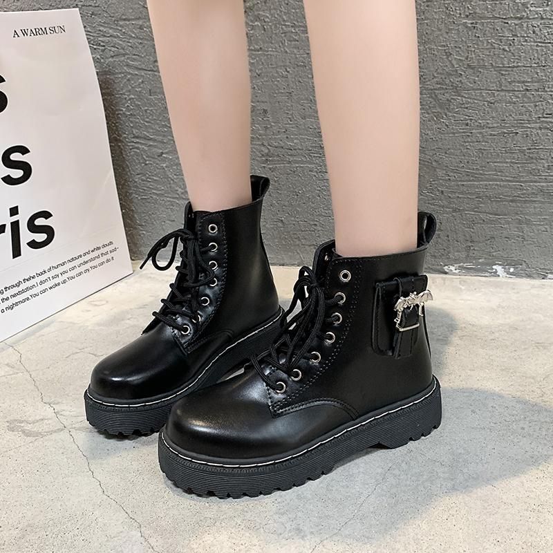 

2024 Осень Новые Женские Ботильоны с Круглым Носком, Квадратным Каблуком и Пряжкой в Виде Летучей Мыши, Удобные Короткие Ботинки, Теплые, с Металлической Отделкой, Женские Модные Ботинки 42 чёрный