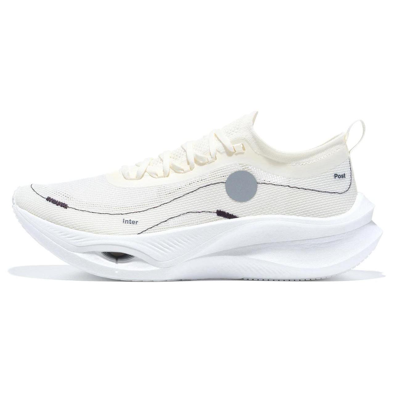 

Soulland x Li Ning Feidian 3 Ultra Cushioning Slip Resistant Low top Running Shoes Unisex White ARMT041-2 36