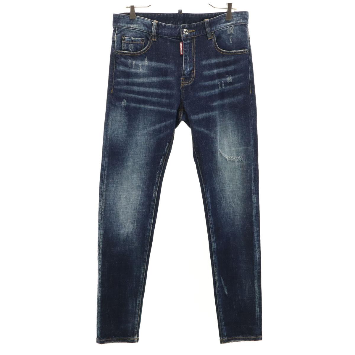 

DSQUARED2 made in Italy Denim pants w31 Indigo jeans Men s Used