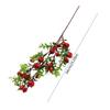 24 Fruit Artificial Pomegranate Branches Plastic Handmade Foam Fruits Branches Elegant Realistic Simulation Pomegranate Fruit