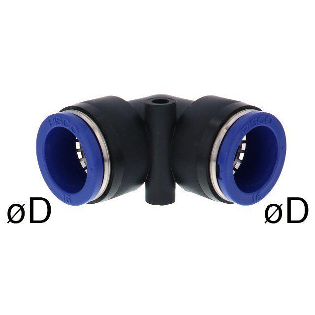 SPL16-03 SPE16 SPV16 PISCO SUS303 Corrosion-Resistant Stainless Steel Tube Connector
