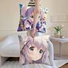 Anime Chino Kafu Cushion Cover Eco-Friendly Odorless Healthy Pillowcase Soft & Comfortable Kid-Safe No Filling