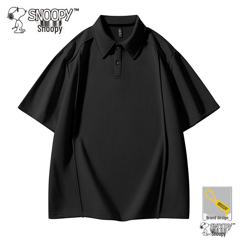 

SNOOPY Men s Versatile Loose Fit Short Sleeve T-Shirt 4XL
