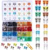 288 Pieces Car Fuses Assortment Kit - Blade Fuses Automotive - Standard & Mini & Low Profile Mini Size (2A/5A/7.5A/10A/15A/ 20A/25A/30AMP/ATC/ATO)