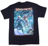 Vic Head Grid Megadeth Band TShirt Cotton Graphic Tee Unisex Unisex Summer Streetwear