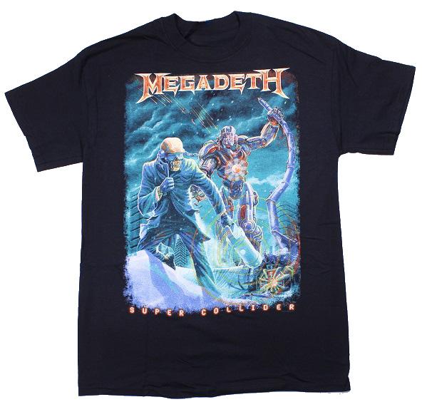 Vic Head Grid Megadeth Band TShirt Cotton Graphic Tee Unisex Unisex Summer Streetwear