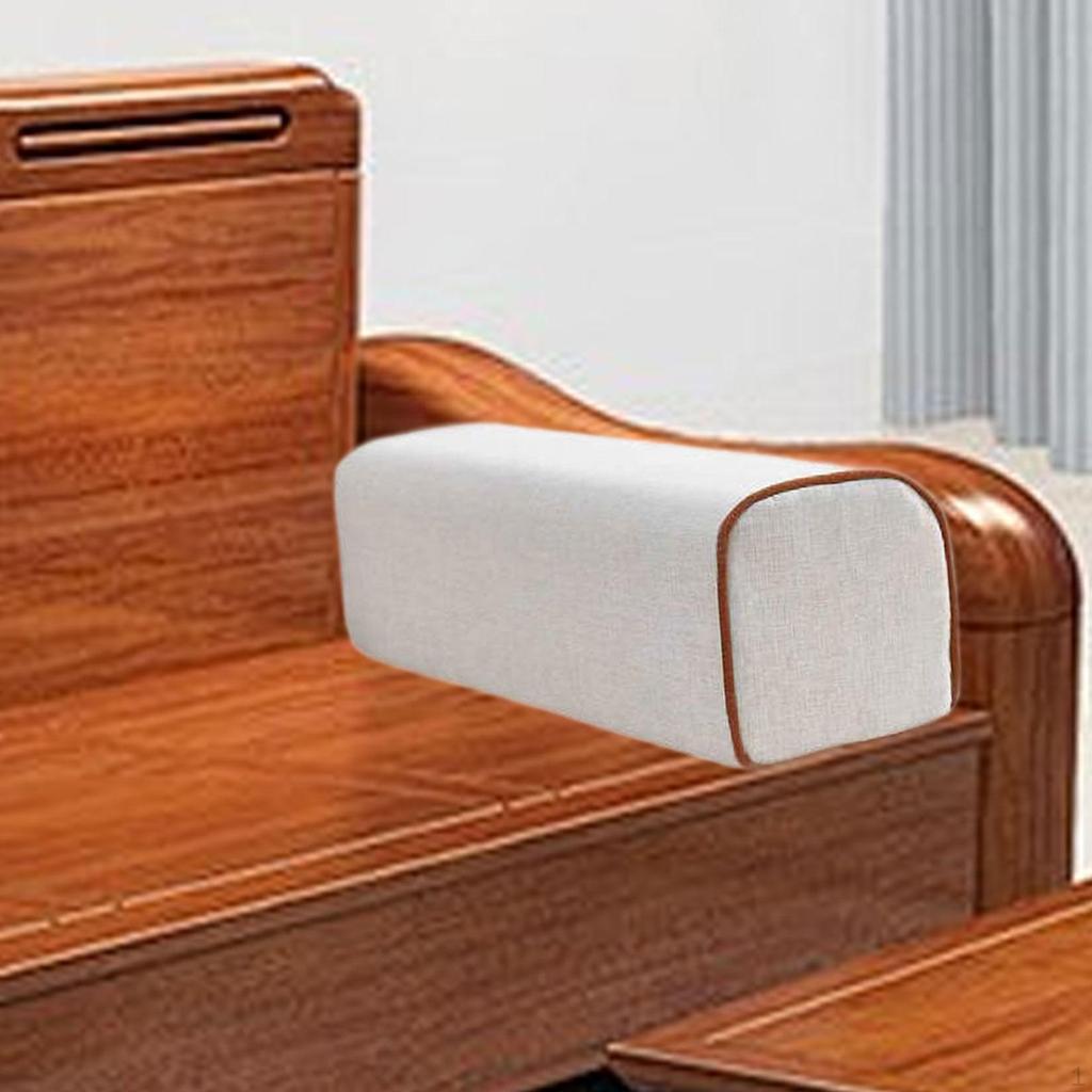 Couch Arm Rest Pillow 19.69x5.91x5.91 Compact High Density Foam Armrest Cushion for Bed