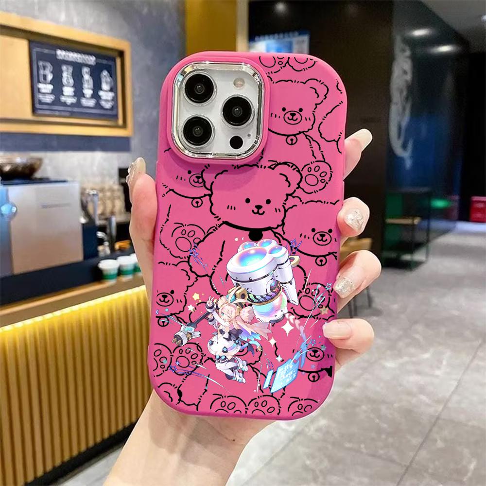 Phone Case: 2D flat design suitable for iPhone 18 17 16 15 14 13 Pro protective case, couple style, starlight effect, Christmas and Halloween gift